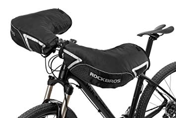 RockBros Bike Handlebar Mitts Extreme Cold Weather Mountain Commuter MTB Fat Bike Bar Covers Cyclist Pogies Mittens