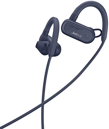 Jabra Elite Active 45e Wireless Sports Open Earbud Design, Waterproof with Alexa Built-In, Navy Blue