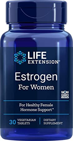 Life Extension Estrogen for Women, 30 Vegetarian Tabs 01894