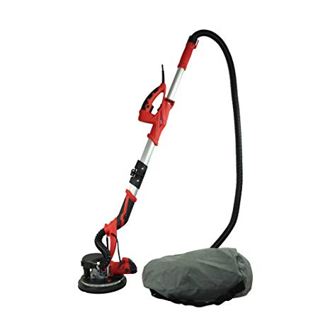 ALEKO DP-30002 Lightweight Drywall Sander with Vacuum and LED Light Adjustable Speed