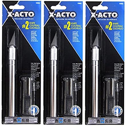 X-ACTO #2 Knife With Safety Cap (3 Pack)