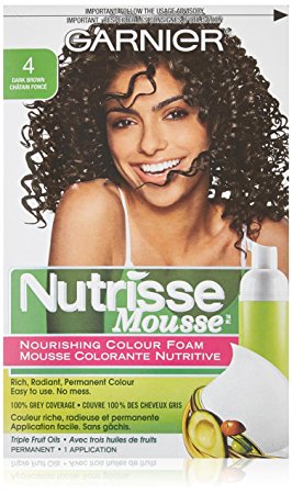 Garnier  Nutrisse Nourishing Color Foam, Dark Brown