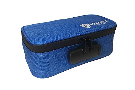 Smell Proof Bag with Combination Lock | Powered with Carbon Technology | By Sprout Inc. | Keep Your Goods Certified Fresh! | Odor Proof & Stylish (8.5L 4.5W 3.5H inches)