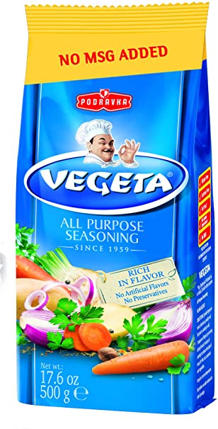 Vegeta, Gourmet Seasoning, No MSG, 17.5oz (500g) bag