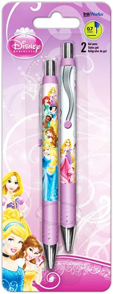 Disney Princess Gel Pens (Pack of 2)