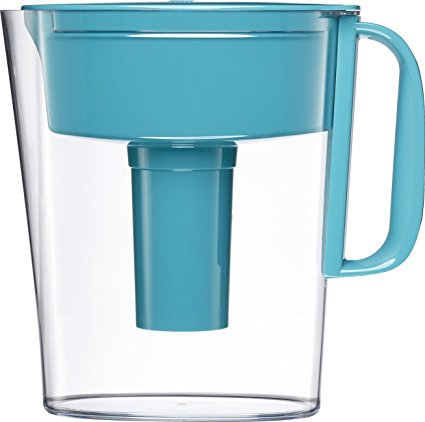 Brita 5 Cup Metro Water Pitcher with one Advanced Filter, Turquoise