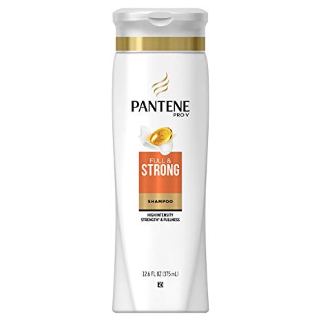 Pantene Pro-V Shampoo Full & Strong, 12.6 FL OZ (Pack of 6)