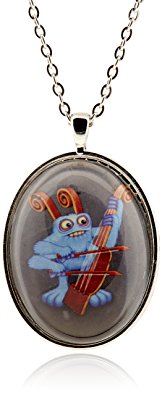 My Singing Monsters Unisex Bowgart Pendant Necklace, 24"   2" Extender