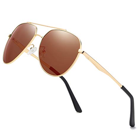 Premium Military Men Aviator Polarized Sunglasses Women Coating Mirrored Sun Glasses For Driving,100% UV