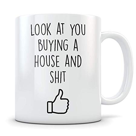 Housewarming gift for women and men, housewarming mug, home owner gift, home owner mug, new house