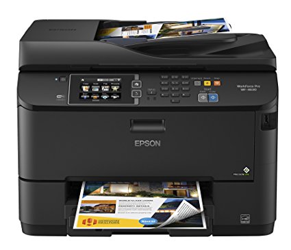 Epson Canada Workforce Pro WF-4630 Wireless and Wi-Fi Direct All-in-One Color Inkjet Printer, Copier, Scanner, 2-Sided Auto Duplex, ADF, Fax