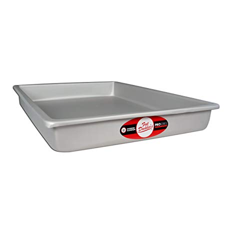 Fat Daddio's Anodized Aluminum Sheet Cake Pan, 12 by 16 Inch by 2 Inch