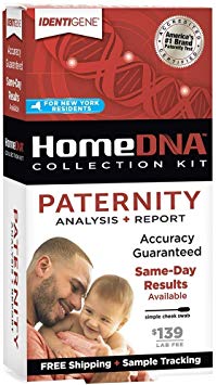IDENTIGENE DNA Paternity Test Collection Kit for New York Residents