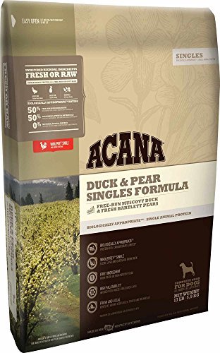 Orijen Acana Singles Duck And Pear Dog Food, 13 Lb