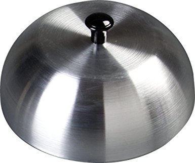 Carlisle 60103-E 60103 Aluminum Burger Cover/Cheese Melting Dome, 6"