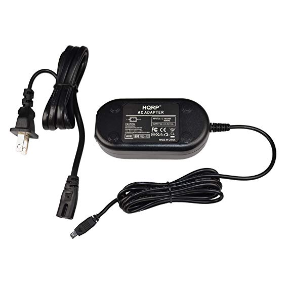 HQRP AC Adapter Compatible with Pentax K-AC132 38780 K-1, K-3, K-3II, K-5II, K-5IIs Digital SLR Camera Power Supply Cord   Euro Plug Adapter