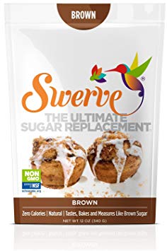 Swerve Sweetener, Brown, 12 ounces