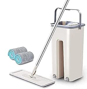 Mop-Heavy-Quality-Floor-Mop-with-Bucket,-Flexible-Kitchen-tap-Flat-Squeeze-Cleaning-Supplies-360-Flexible-Mop-Head/2-Reusable-Pads-Clean-Home-Floor-Cleaners32