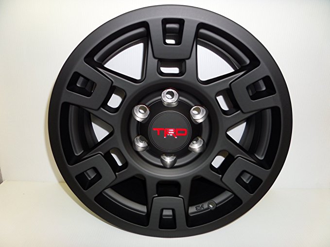 TRD PRO SEMA BLACK ALUMINUM RIM INDIVIDUAL FITS MULITPLE TOYOTA VEHICLES