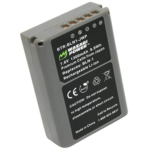Wasabi Power Battery for Olympus BLN-1, BCN-1