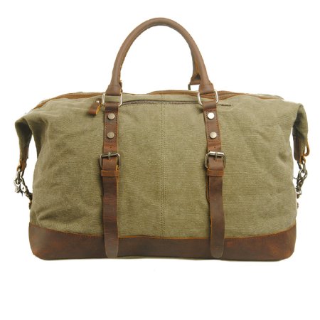Winkine Casual Canvas Duffel Bag - Travel Tote handbag - weekender should bag