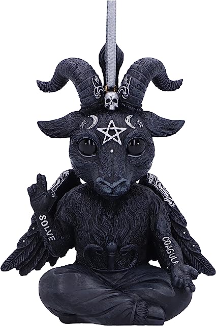 Nemesis Now Cult Cuties Baphoboo Hanging Ornament, Black, 11cm,Birthday