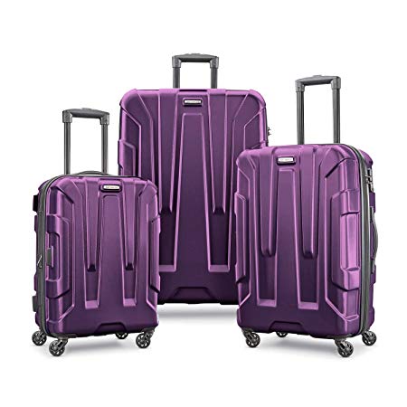 Samsonite Centric 3-Piece Hardside Spinner Set (Purple)