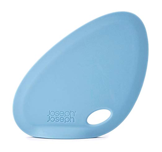 Joseph Joseph Fin Bowl Scraper, Silicone, Blue