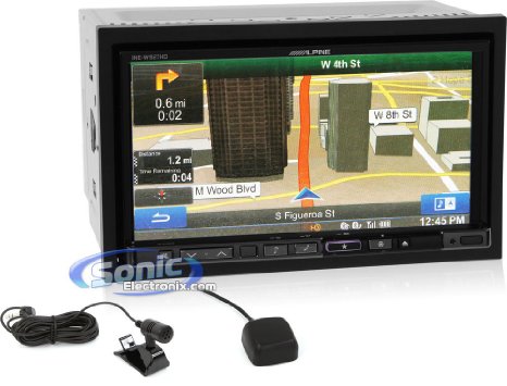Alpine INE-W927HD 7 Touchscreen Navigation Receiver w Bluetooth and HD
