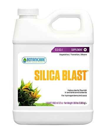 Botanicare SILICA BLAST Plant Supplement 0.5-0.5-1 Formula, 1-Quart
