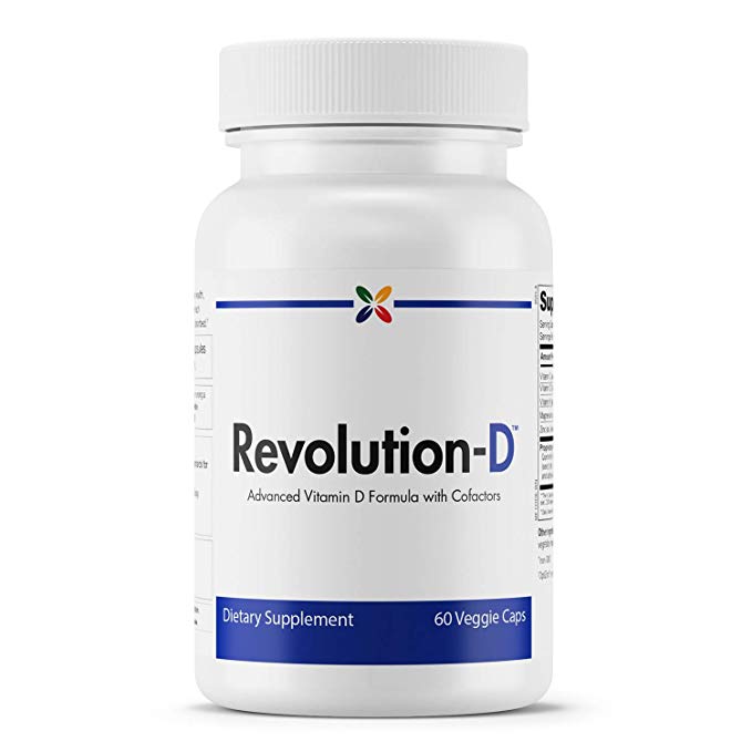 Stop Aging Now Revolution-D Vitamin D3 Capsules, 1-Pack