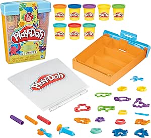 Play-Doh Super Boîte à Accessoires Animaux, Jouets et pâte à Modeler pour Enfants