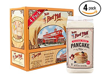Bob's Red Mill Gluten Free Pancake Mix, 22-ounce (Pack of 4)