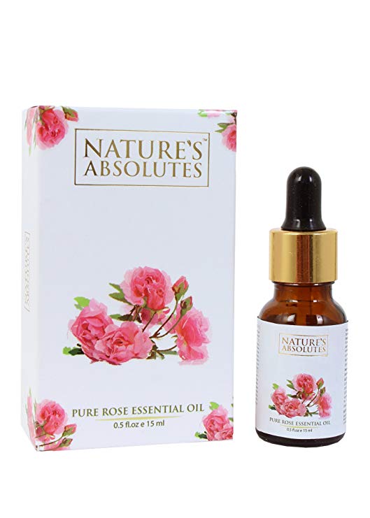 Nature's Absolutes Rose Essential Oil, 15ml