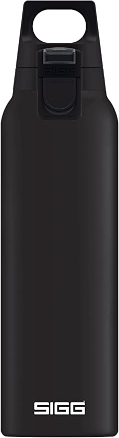 Thermo Flask Hot & Cold ONE Black (0.5 L), Vacuum Insulated Stainless Steel, Coffee Thermos Cup, Removable Tea Infuser Bottle, Keeps Hot & Cold for Hours, Leakproof