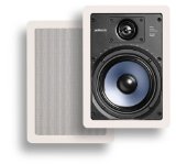 Polk Audio RC65i 2-Way In-Wall Speakers Pair White