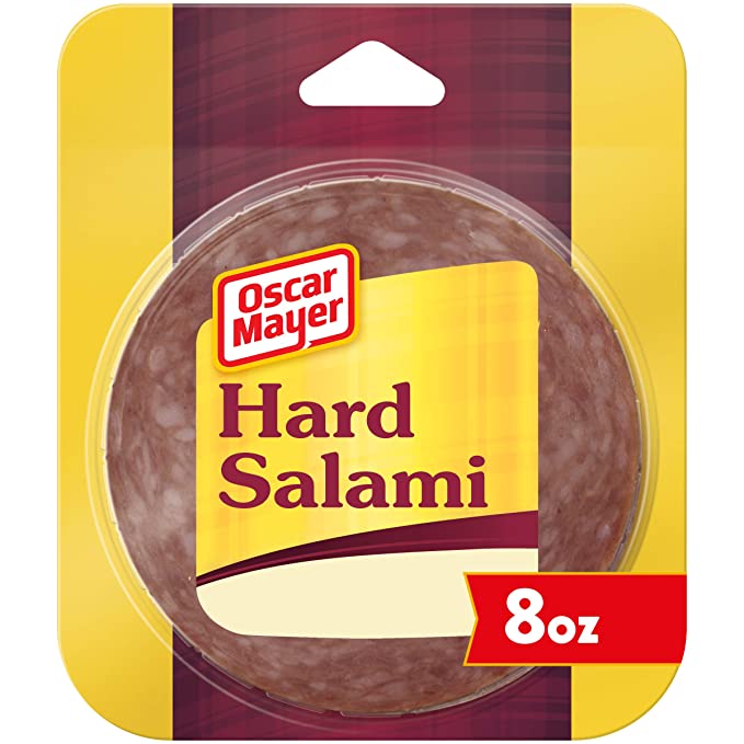 Oscar Mayer Hard Salami Sliced Lunch Meat (8 oz Package)
