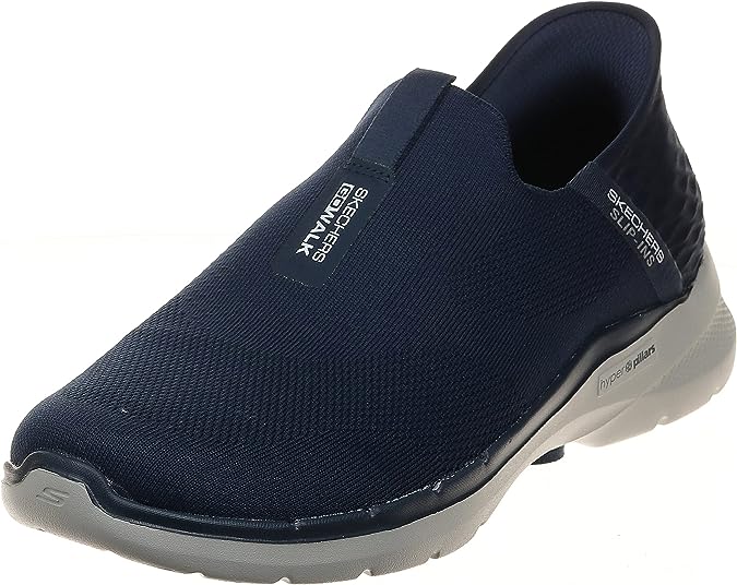 Skechers Men's Gowalk 6 Slip-ins-Athletic Slip-on Walking Shoes | Casual Sneakers with Memory Foam