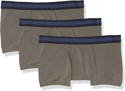 Amazon Brand - Goodthreads Men's 3-Pack Cotton Modal Stretch Knit Trunk Underwear