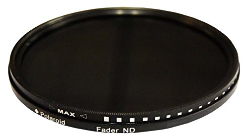 Polaroid Optics 46mm HD Multi-Coated Variable Range (ND3, ND6, ND9, ND16, ND32, ND400) Neutral Density (ND) Fader Filter - 6 Filters in 1!