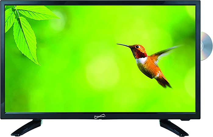Supersonic SC-1912 19" Widescreen LED HDTV with Built-in DVD Player
