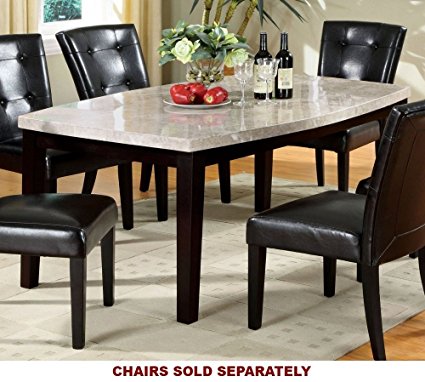 Furniture of America CM3866T Marion I Oval-Edge Dining Table