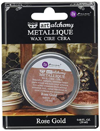 Prima Marketing Art Alchemy-Metallique Wax-Rose Gold