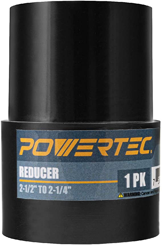 POWERTEC 70141 2-1/2-Inch to 2-1/4-Inch Reducer