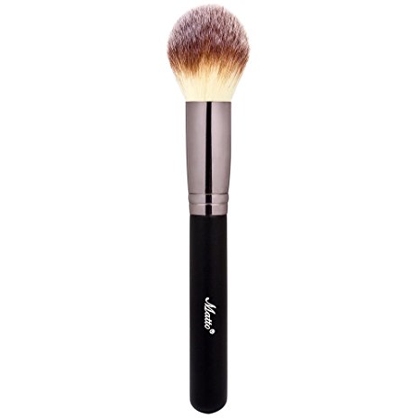Matto Powder Contour Makeup Brush - Mineral Foundation Highlight Blush Kabuki Brush Blending Contouring Buffing Make Up Brush for Face Cheekbones Forehead Jawline 1 Piece