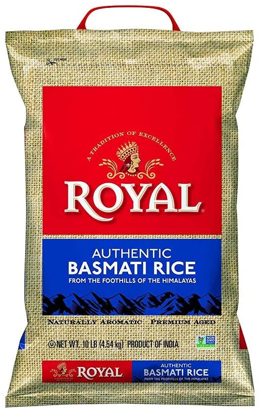 Royal basmati Rice(20 LBS), 9.07 Kilogram