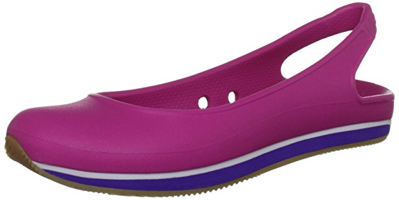 Crocs Women's Retro Slingback Flat Footwear