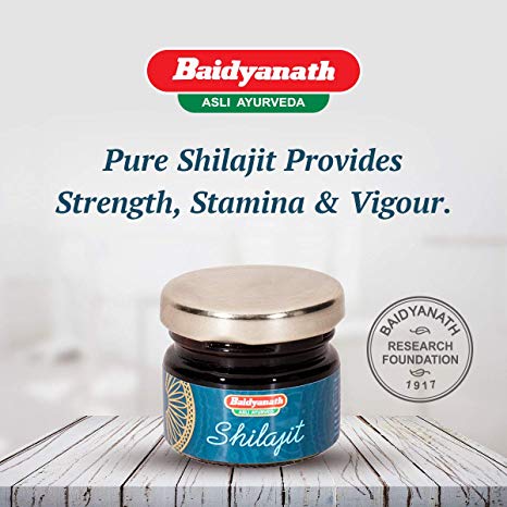 Baidyanath Shilajit Standardized and certified for purity 15g