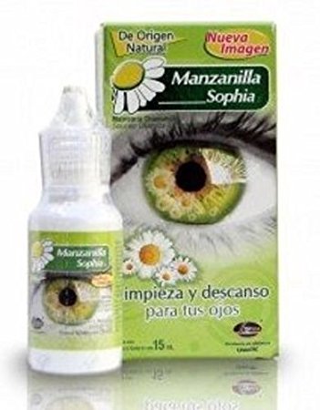 Manzanilla Sophia Chamomile Herbal Eye Drops (15ml)