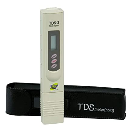 Hi-Tech Tds Meter for ro Water Testing Meter, Digital LCD Tds Meter Water filter Tester for Measuring Tds/Ppm with Carry Case - 1 Pcs